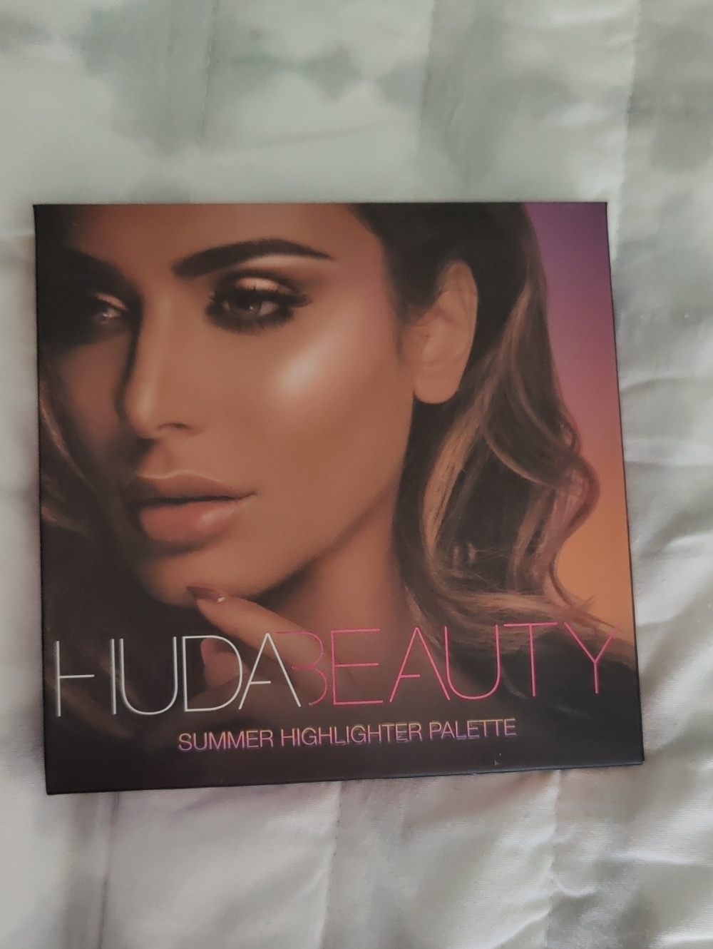 HUDA BEAUTY Summer Highlighter Palette Shimmers Full Sz Cottagecore Y2K Girlhood